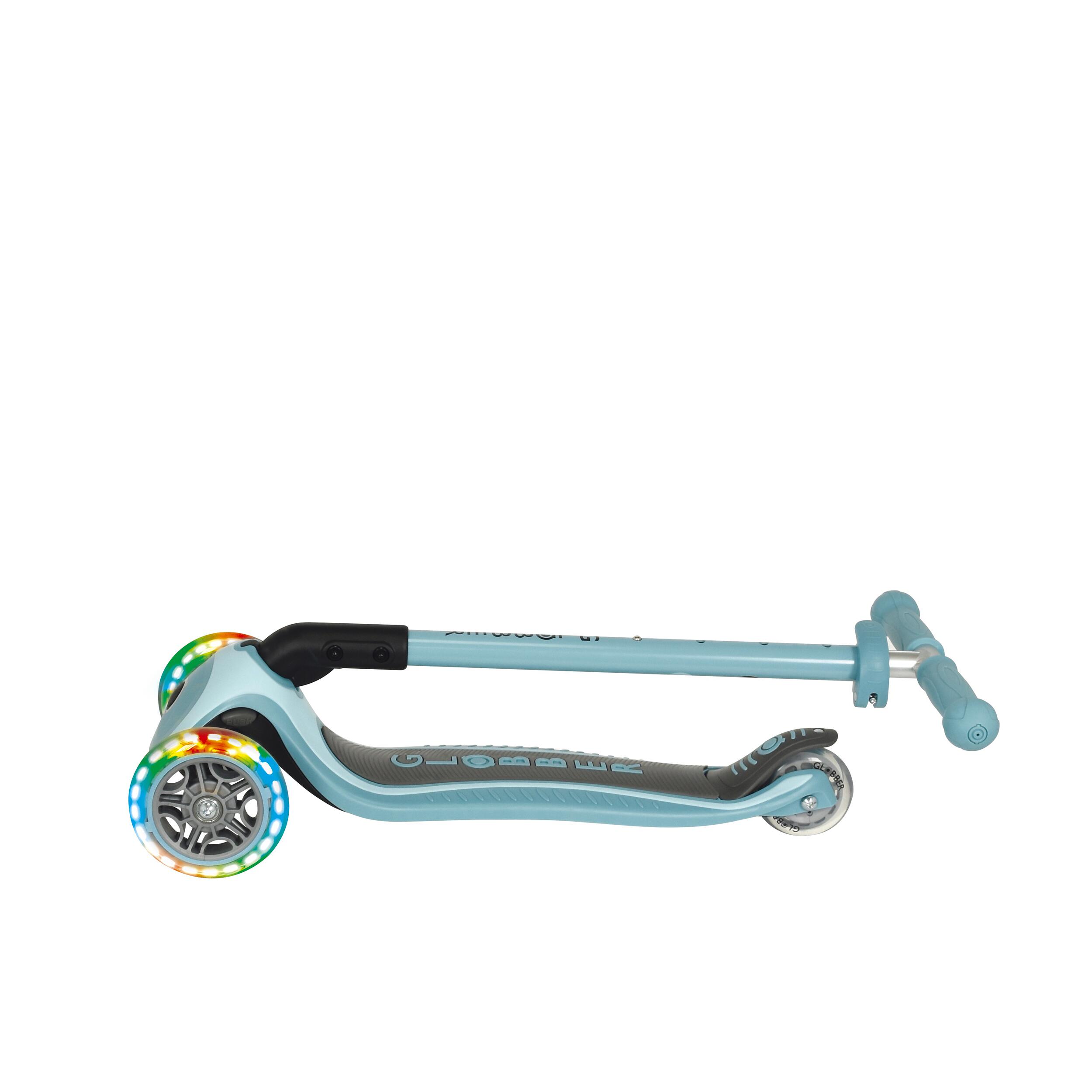 Scooter Tretroller mit 3 Rollen Kinder - Globber Premium 2.0 blau 5/6
