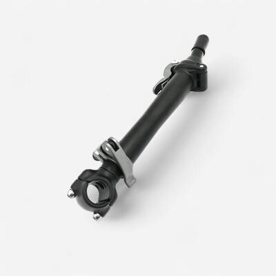 Inklapbare stuurpen met draad + hendel grijs