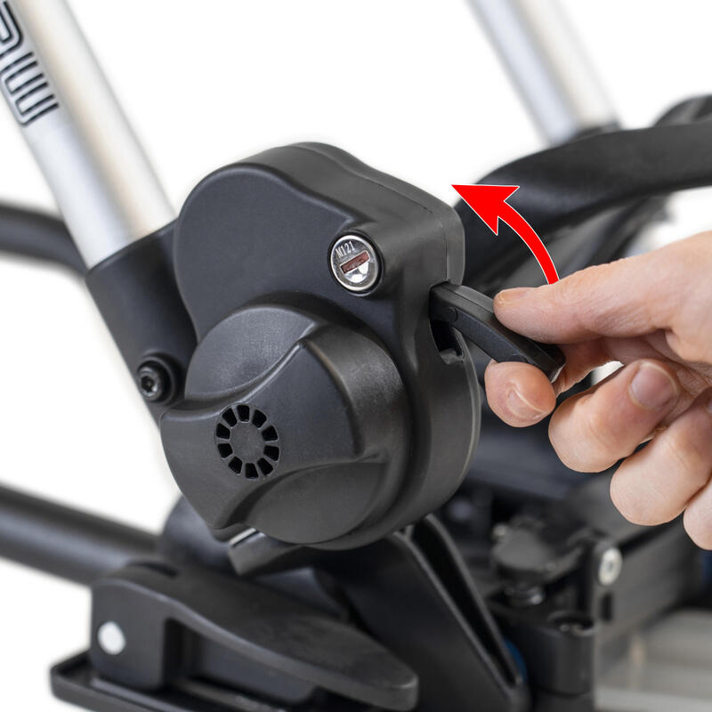 Porte-vélo de toit chrono pour 1 vélo , compatible vélo électrique