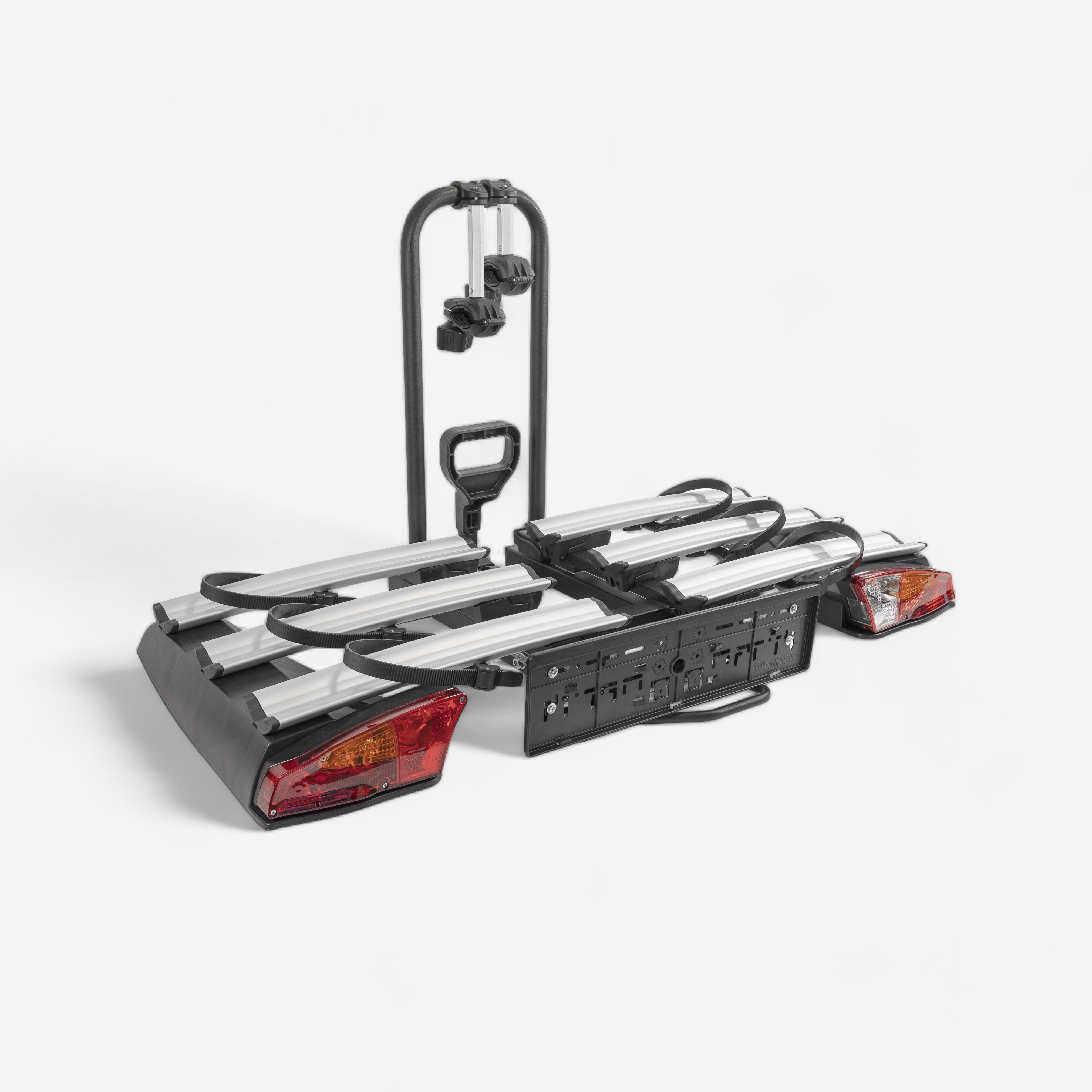 Menabo - Porte-vélos Sur Boule D'attelage Antares 3 Vélos Compatible Vélos Électriques - Porte-vélo - Pneus/pieces/portage/rangement/electrifi - -