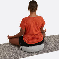 Sivi jastuk za jogu/meditaciju