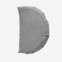 Yoga and Meditation Half-Moon Cushion - Grey