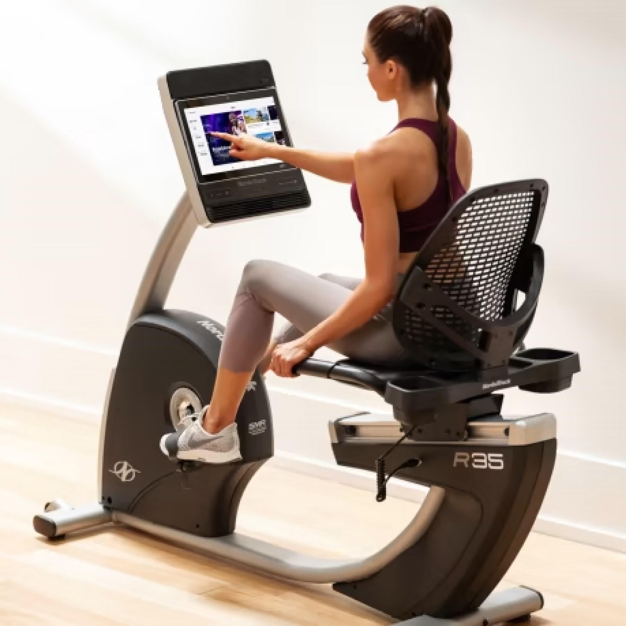 Interactive Semi-Recumbent Exercise Bike with 30-Day iFIT Subscription R35 3/5