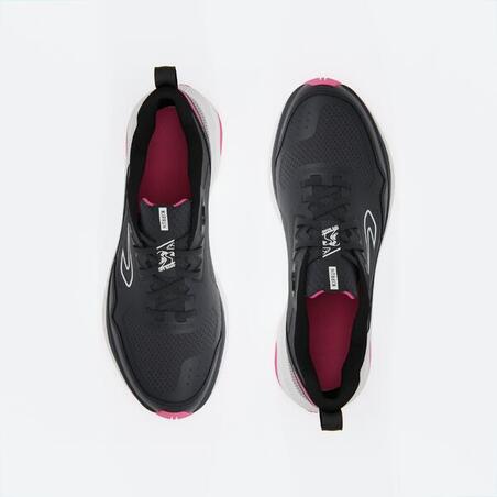 Кросівки жіночі Kiprun Jogflow 190 Grip 25 для бігу чорні