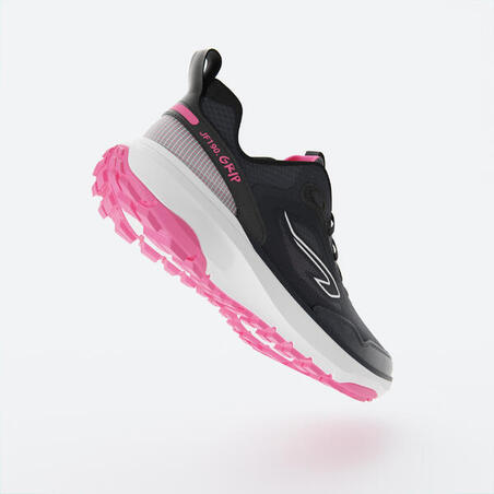 Кросівки жіночі Kiprun Jogflow 190 Grip 25 для бігу чорні