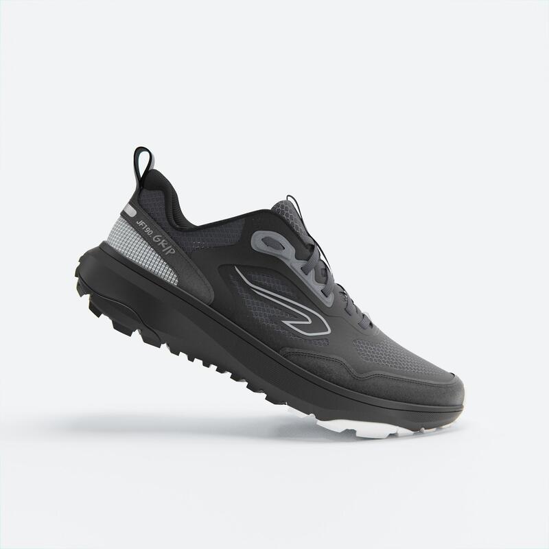 Chaussures running et trail jf 190 grip bleu mangue h
