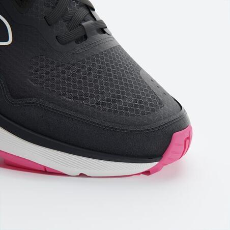Кросівки жіночі Kiprun Jogflow 190 Grip 25 для бігу чорні