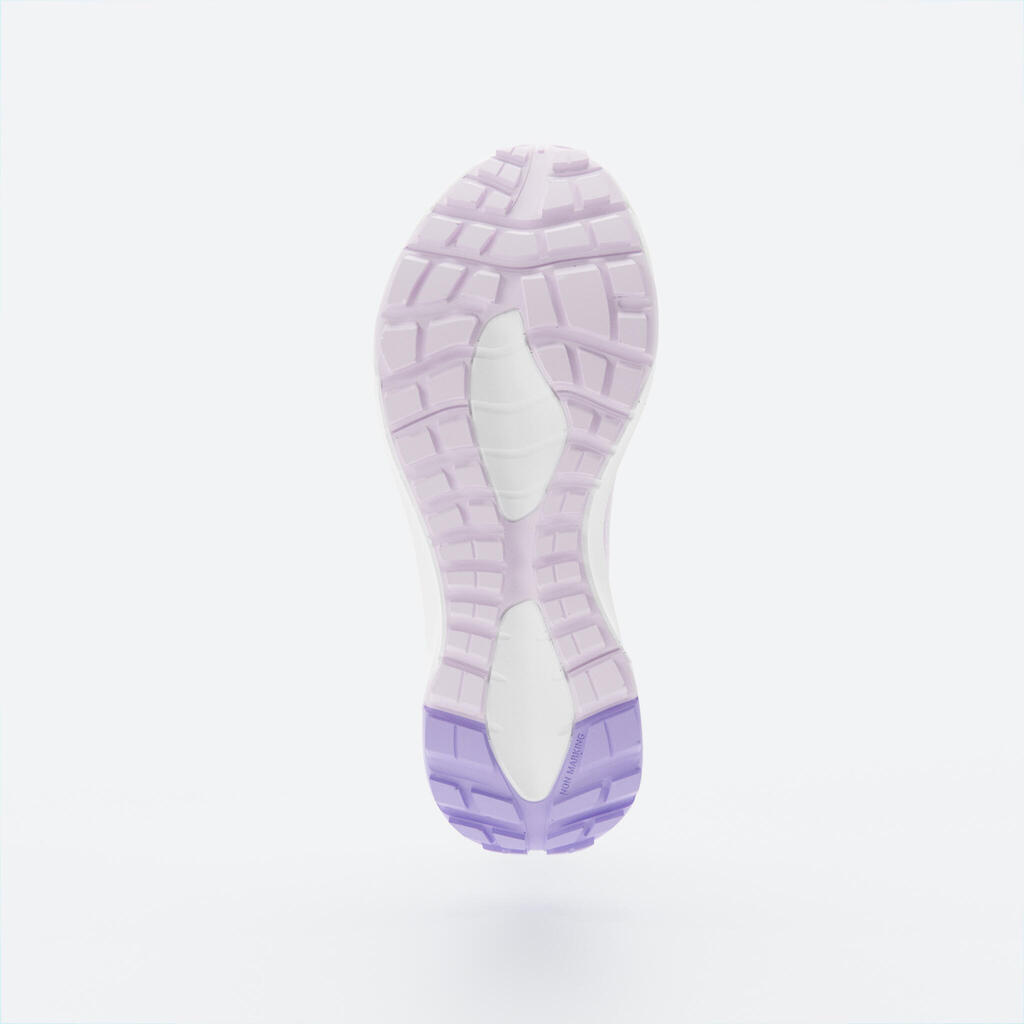 Chaussures Running et Trail Femme, Kiprun  JF190 Grip Violet