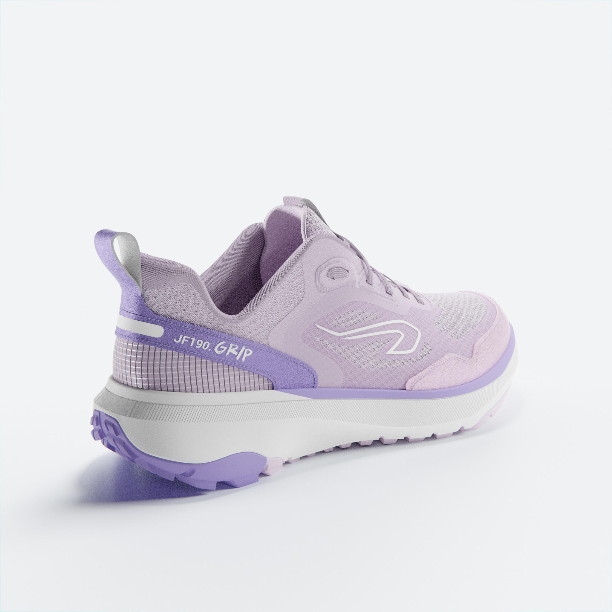 Women's Running and Trail Running Shoes - JF 190 Grip Purple - KALENJI