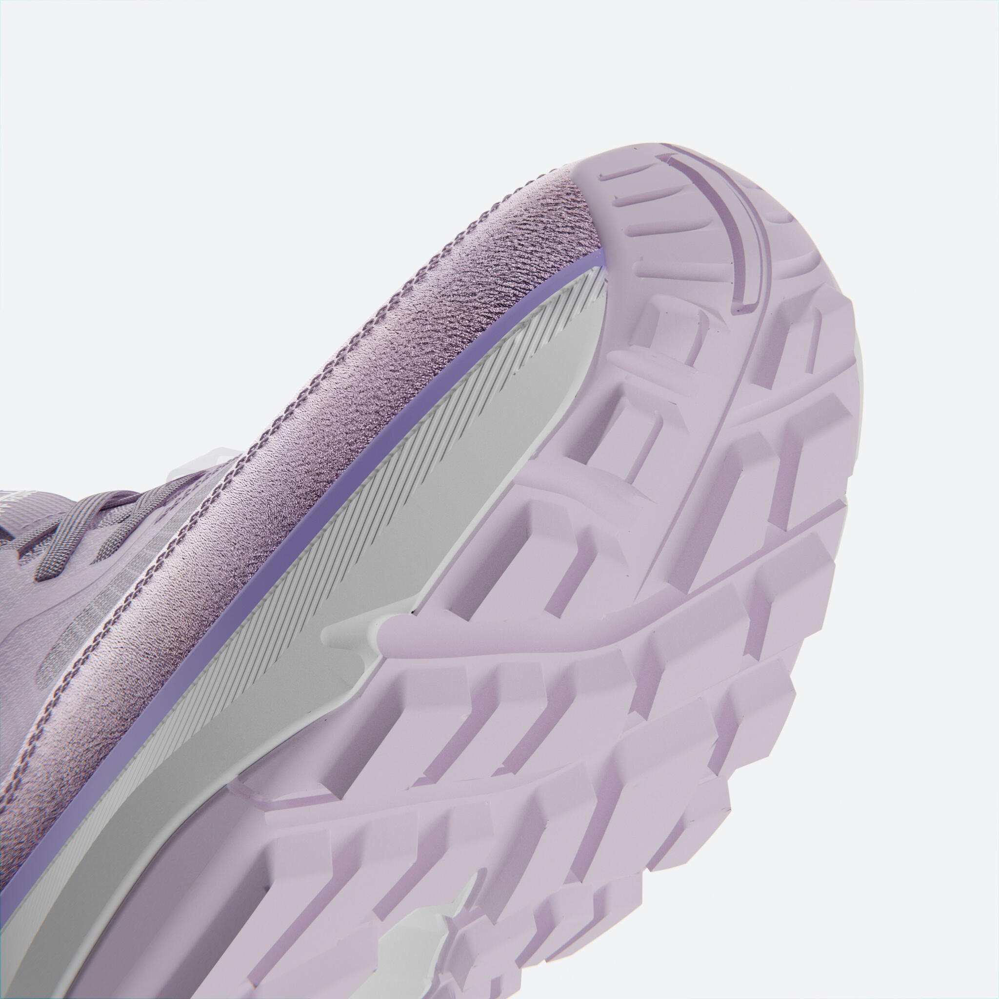 Women's Running and Trail Running Shoes - JF 190 Grip Purple - KALENJI