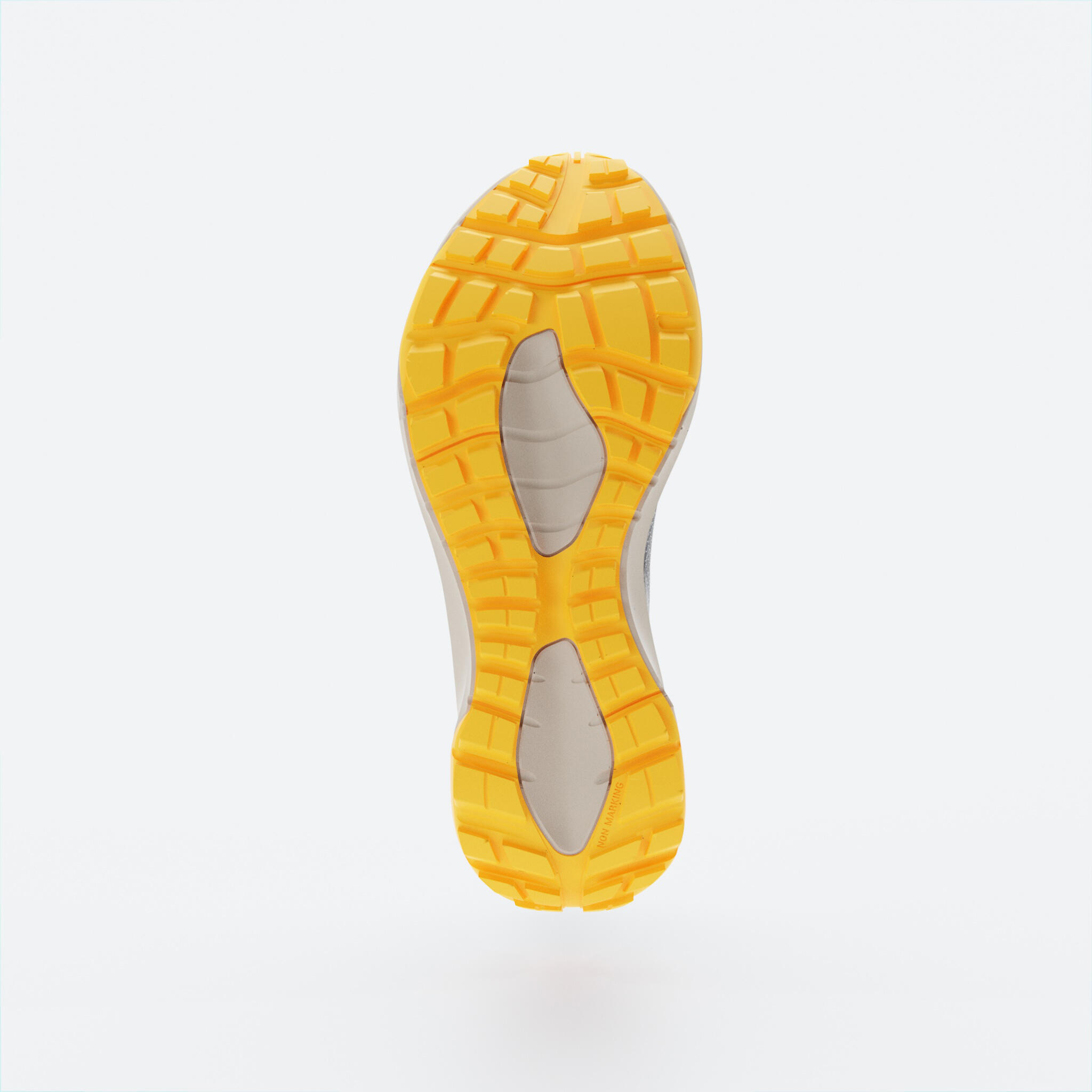 Men Running and Trail Running Shoes, Kiprun JF 190 Grip - Blue and Orange