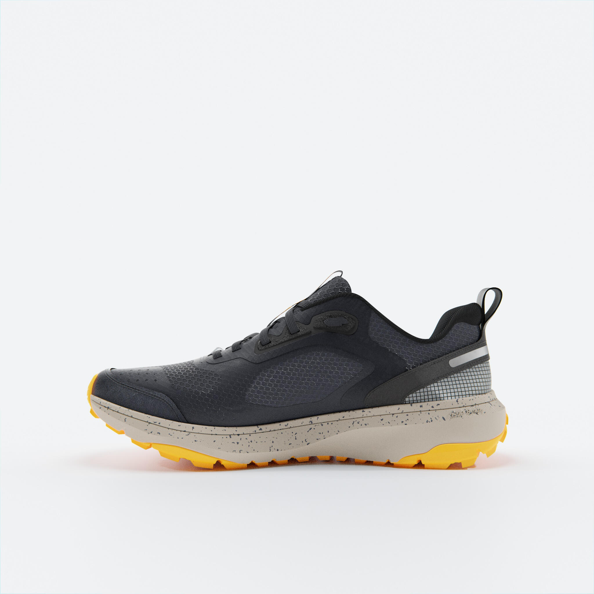 Men Running and Trail Running Shoes, Kiprun JF 190 Grip - Blue and Orange