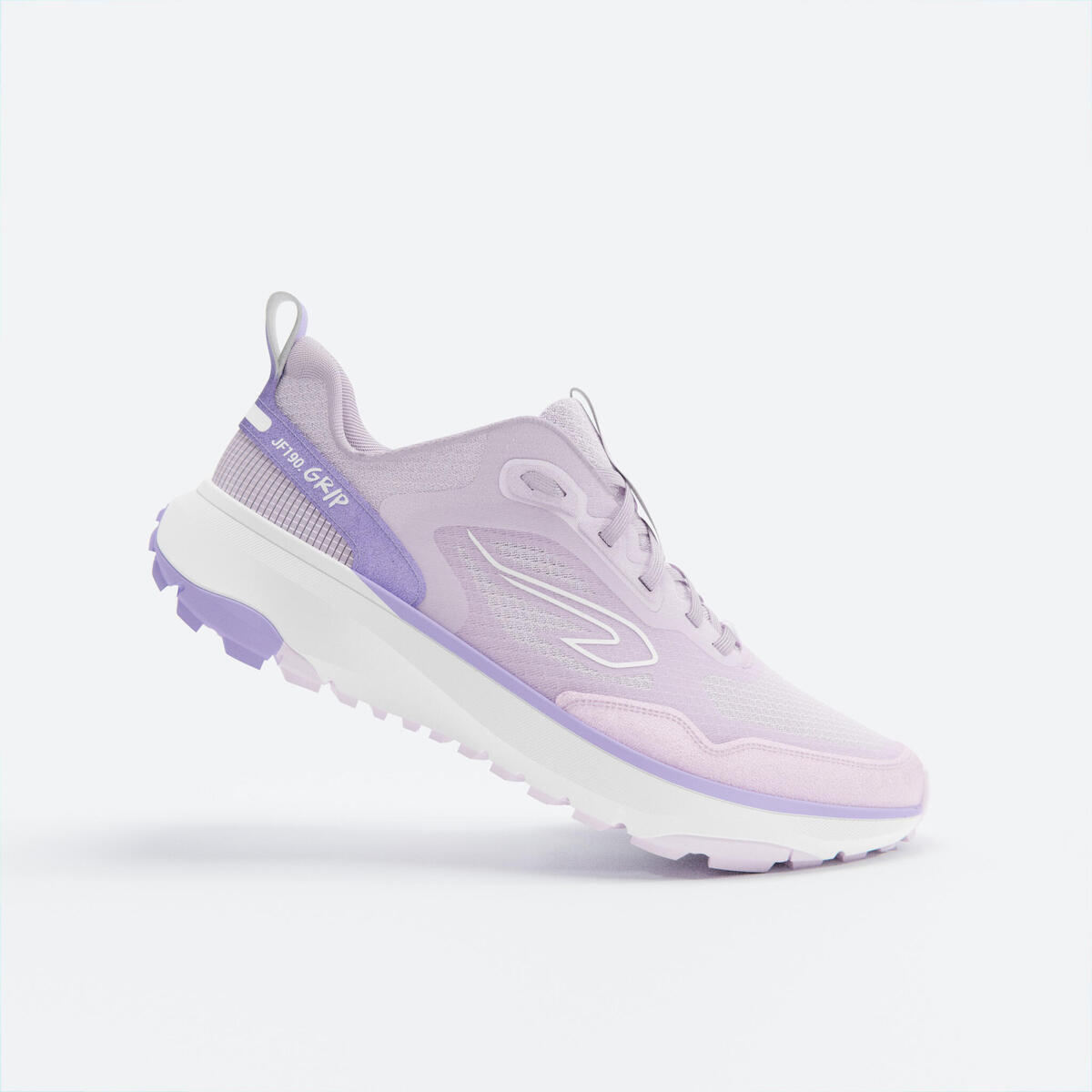 Chaussures Running et Trail Femme, Kiprun  JF190 Grip Violet