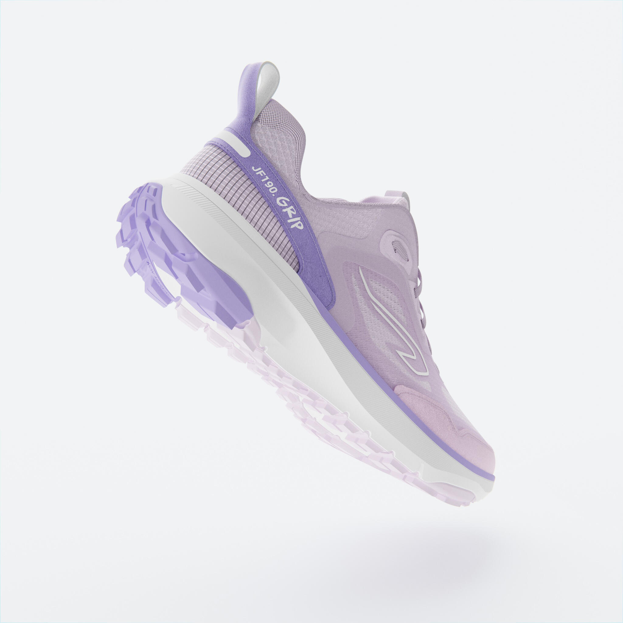 Hardloopschoenen voor dames JF 190 Grip paars 3/14