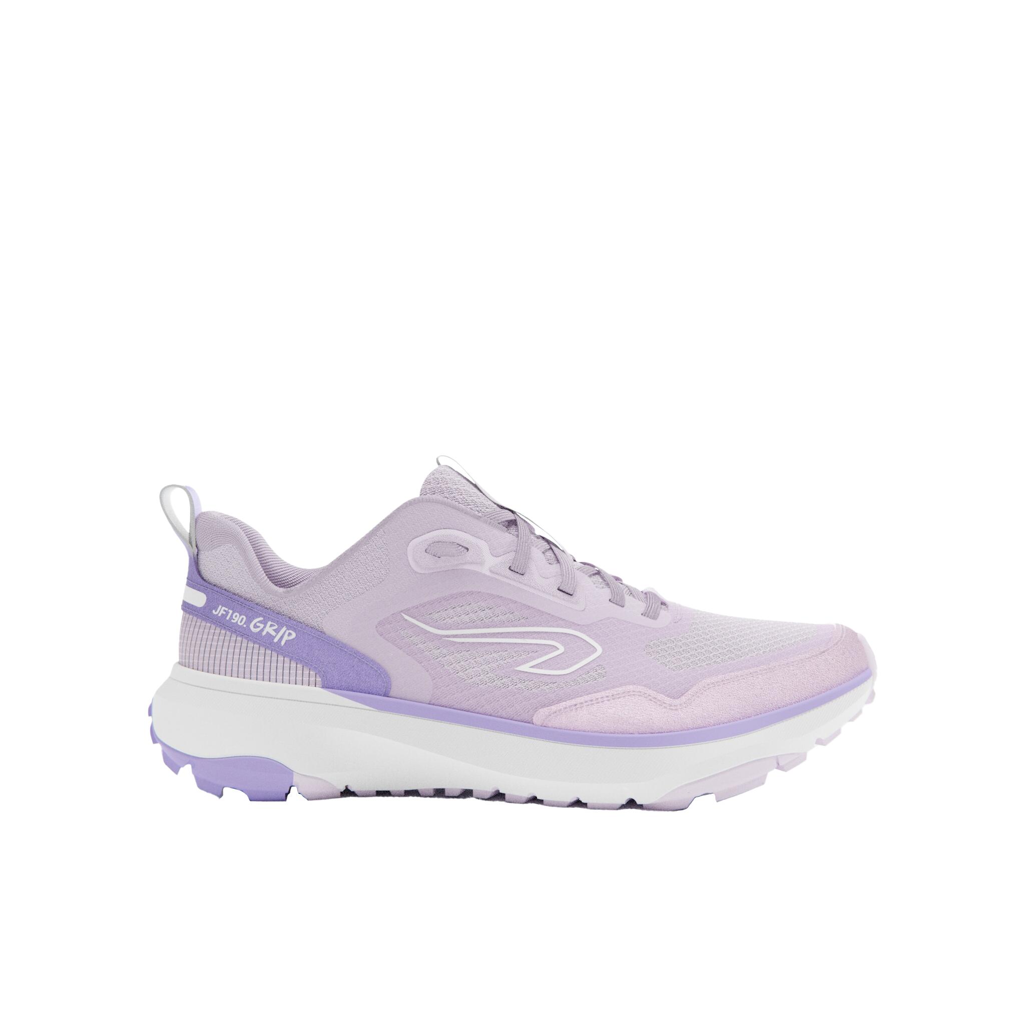 Women's Running and Trail Running Shoes - JF 190 Grip Purple - KALENJI