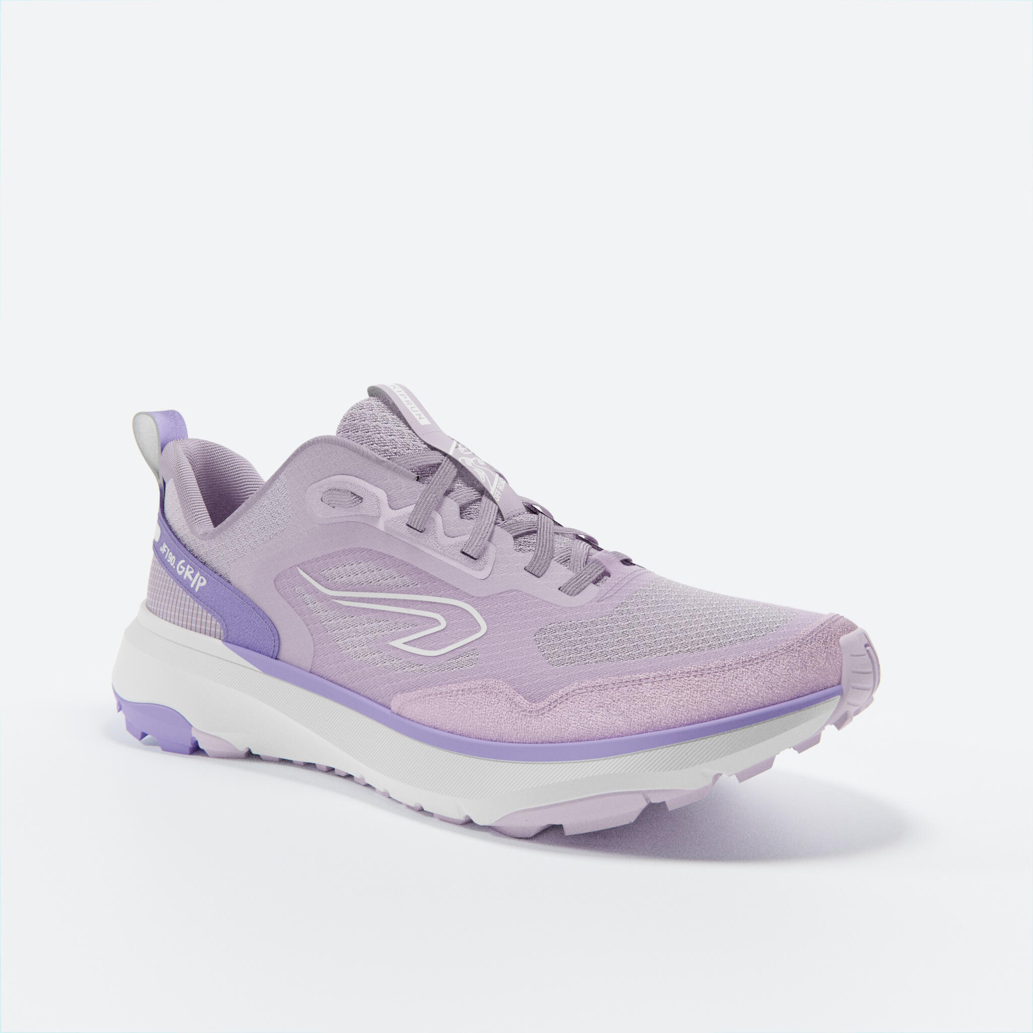 Women's Running and Trail Running Shoes - JF 190 Grip Purple - KALENJI