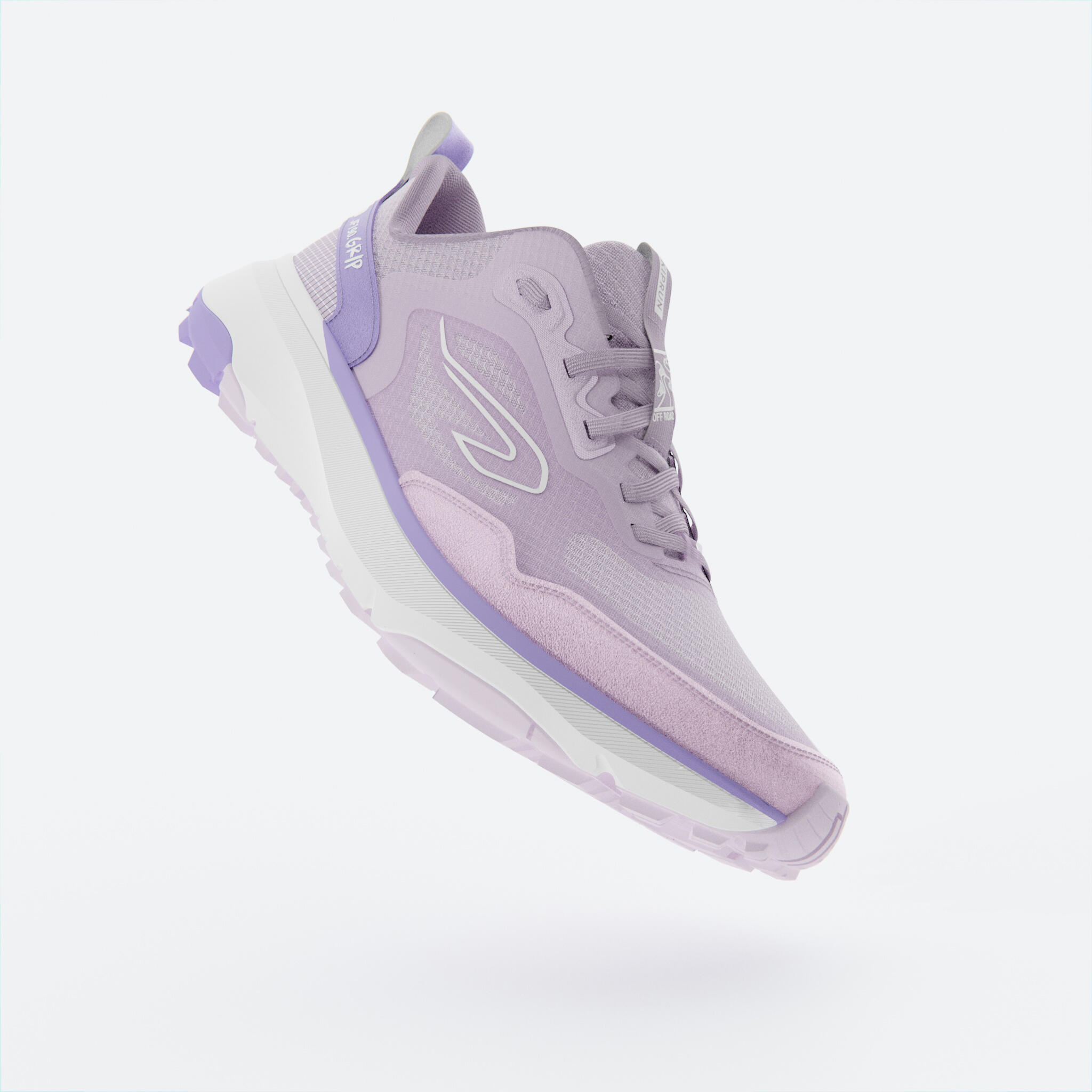 Hardloopschoenen voor dames JF 190 Grip paars 2/14