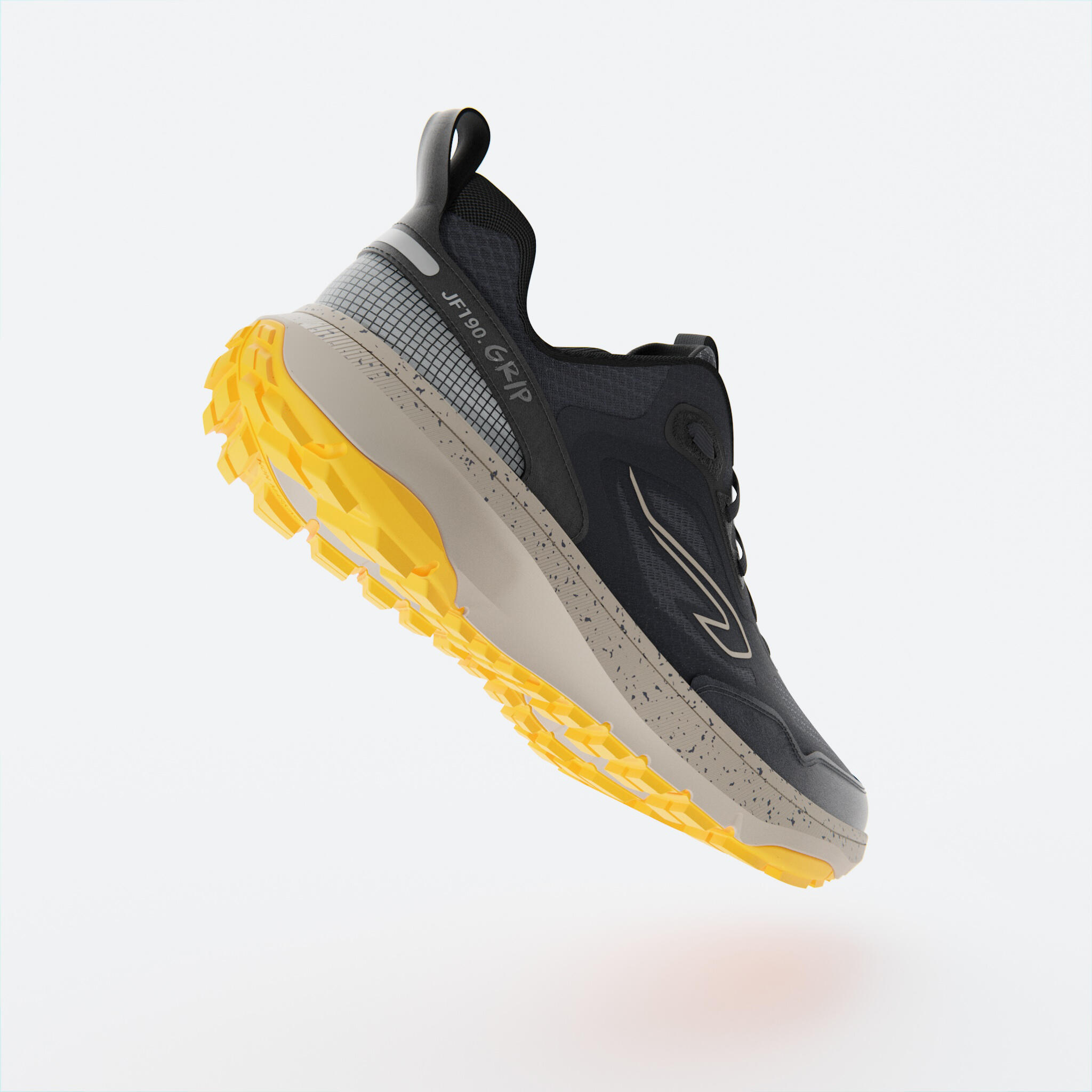 Trailschoenen heren JF 190 Grip blauw mango 9/9