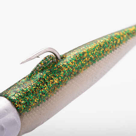 COMBO Soft Lures Shad OSARDA 80 Blue/Green Glitter