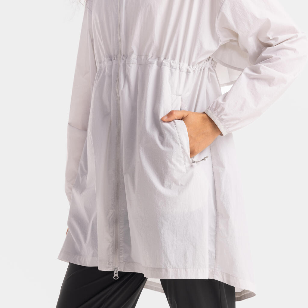 VESTE LONGUE ANTI-UV HELIUM 550 FEMME - GRISE