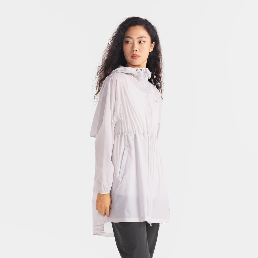 VESTE LONGUE ANTI-UV HELIUM 550 FEMME - GRISE