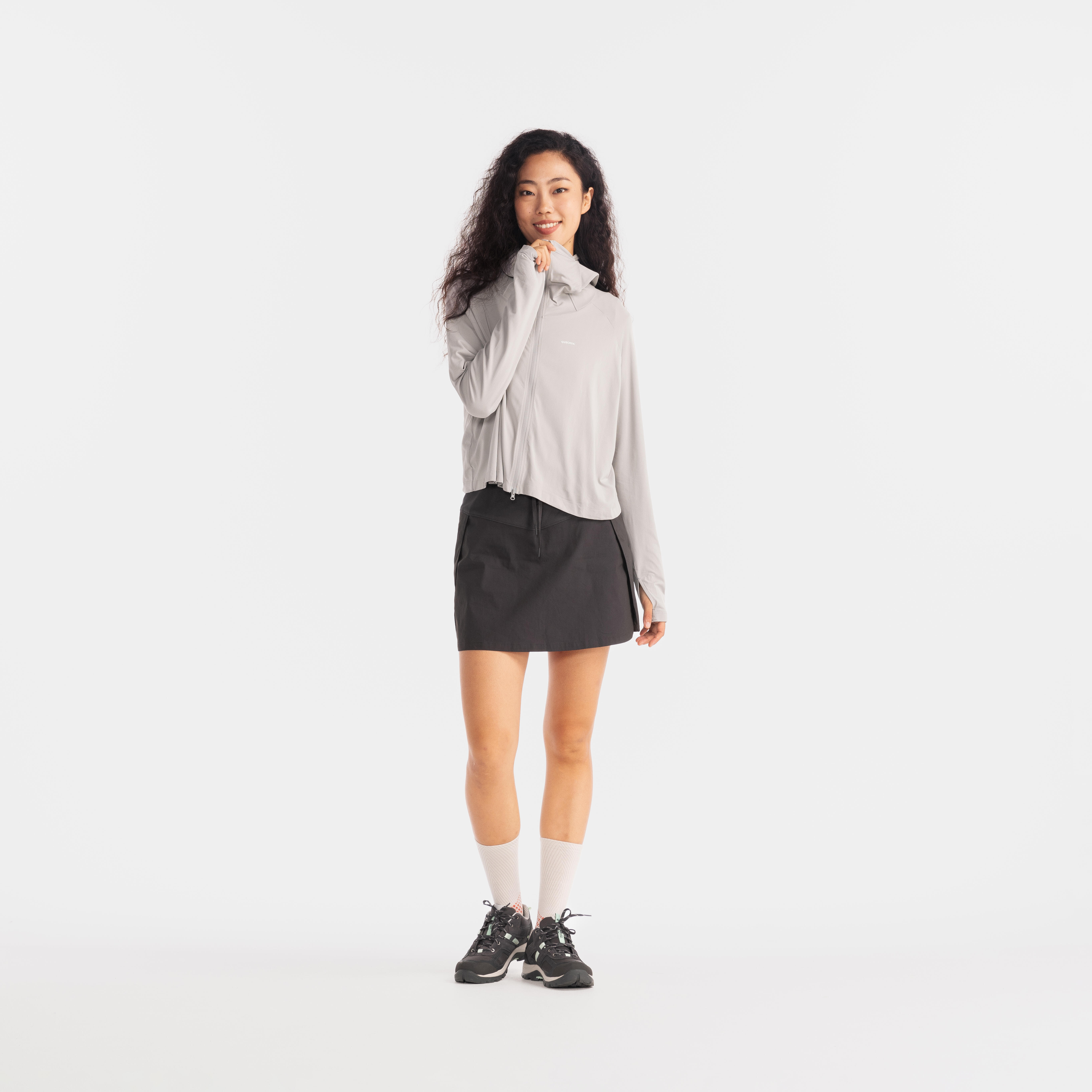 Jupe-short de randonnée femme, NH 500 - QUECHUA
