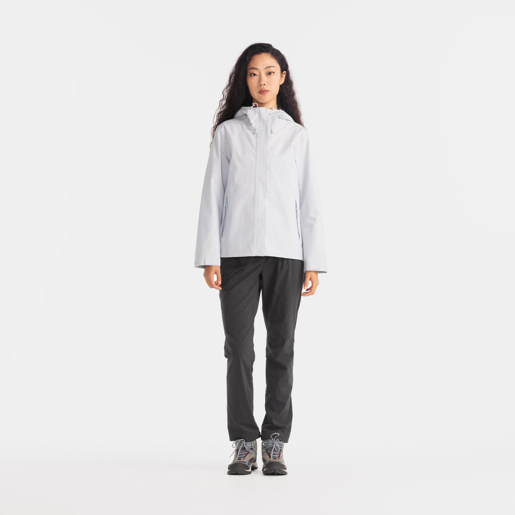 Veste imperméable de randonnée montage - MH150 - Femme