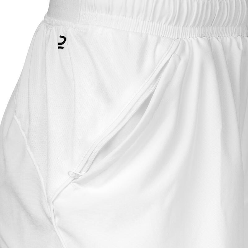 Short de hockey sur gazon garçon intensité forte FH900 blanc