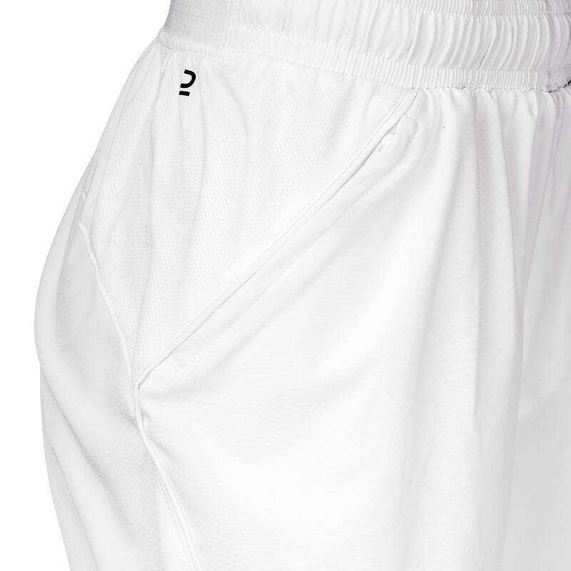 Short de hockey sur gazon homme intensité forte FH900 blanc