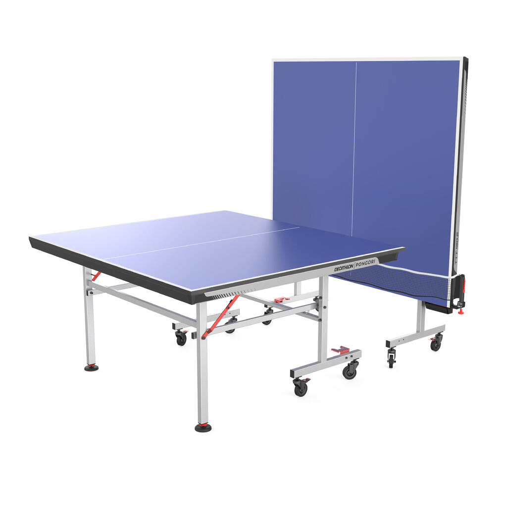Compact τραπέζι Table Tennis με καινοτόμο φιλέ TTT 130.2 - Μπλε