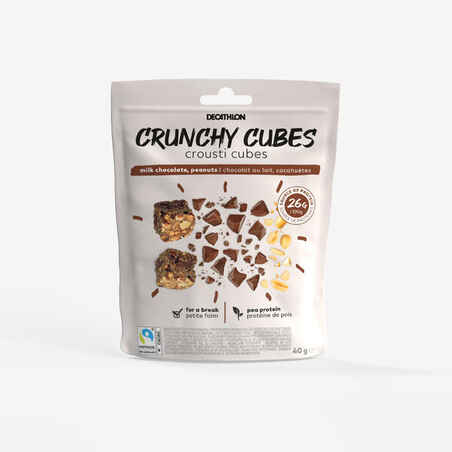 Keksi od čokolade i kikirikija Crunchy Cubes 40 g 