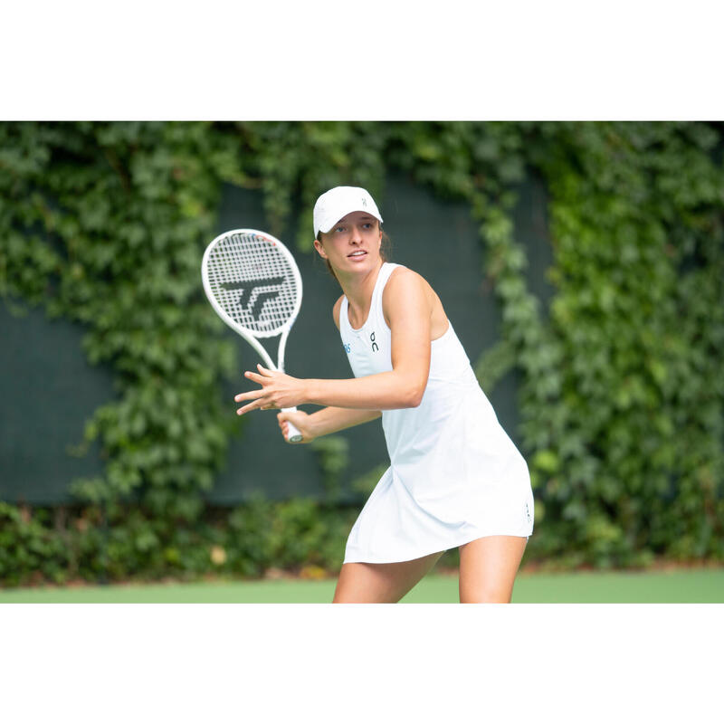 Racchetta tennis adulto Tecnifibre T-FIGHT 300 ISOFLEX non incordata bianca