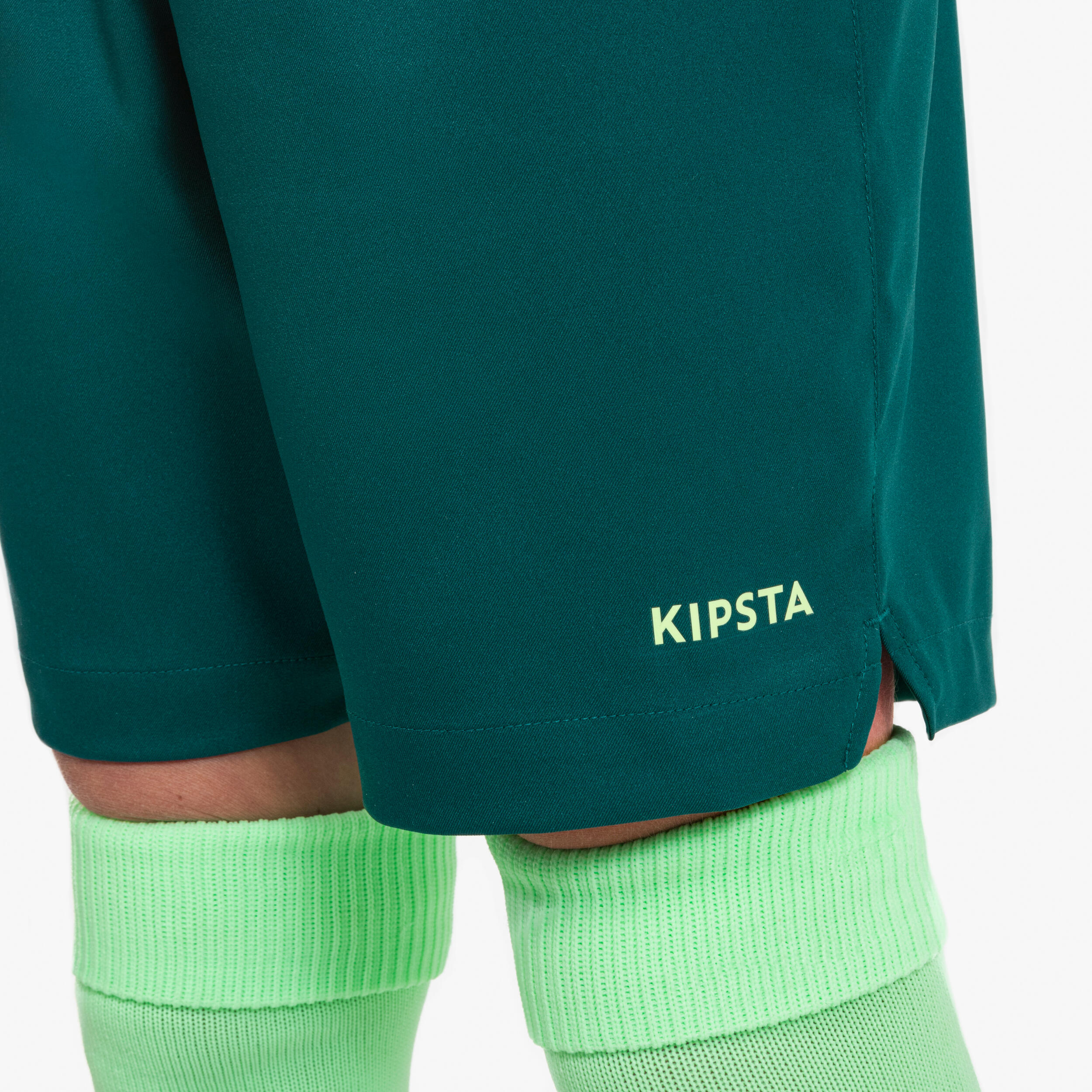 Girls' Football Shorts Viralto - Green 3/11