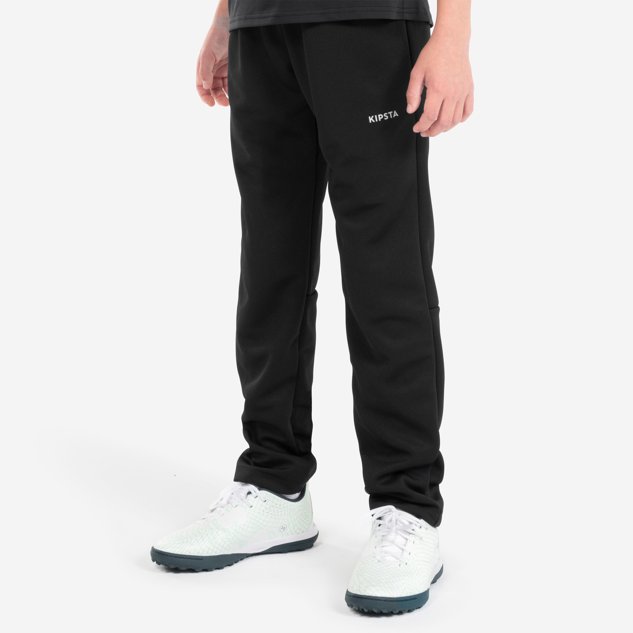 Fleece-lined Joggers - Dark blue - Kids