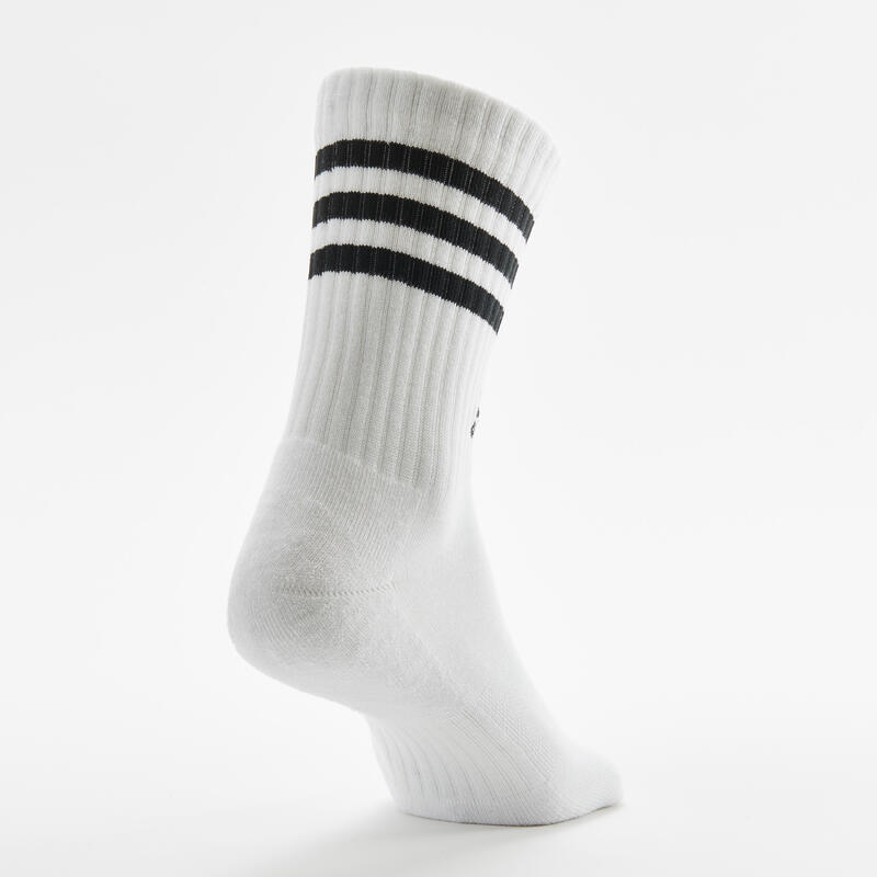 Vysoké sportovní ponožky ADIDAS Stripes 3 páry