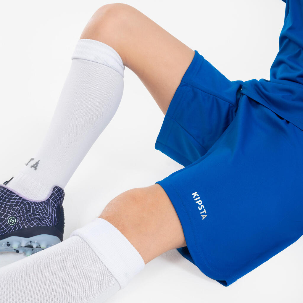 Detské futbalové šortky Essentiel Club čierne