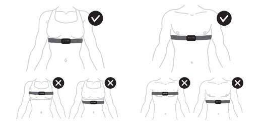 How can I enhance reception of my heart rate?