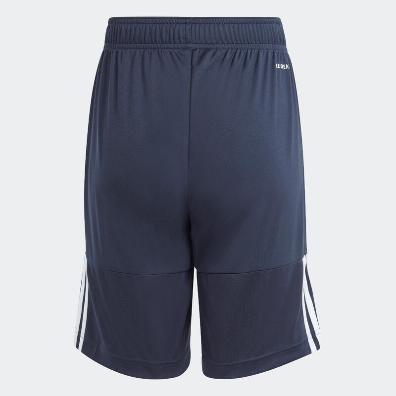 Pantalón corto fútbol Adidas Sereno Azul Marino Niños