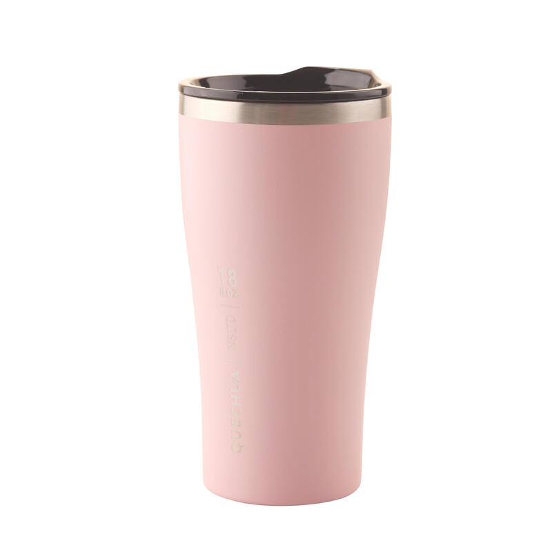 Isothermal Hiker’s Camping Cup/Glass (s/steel double wall) MH500 0.5 L pink