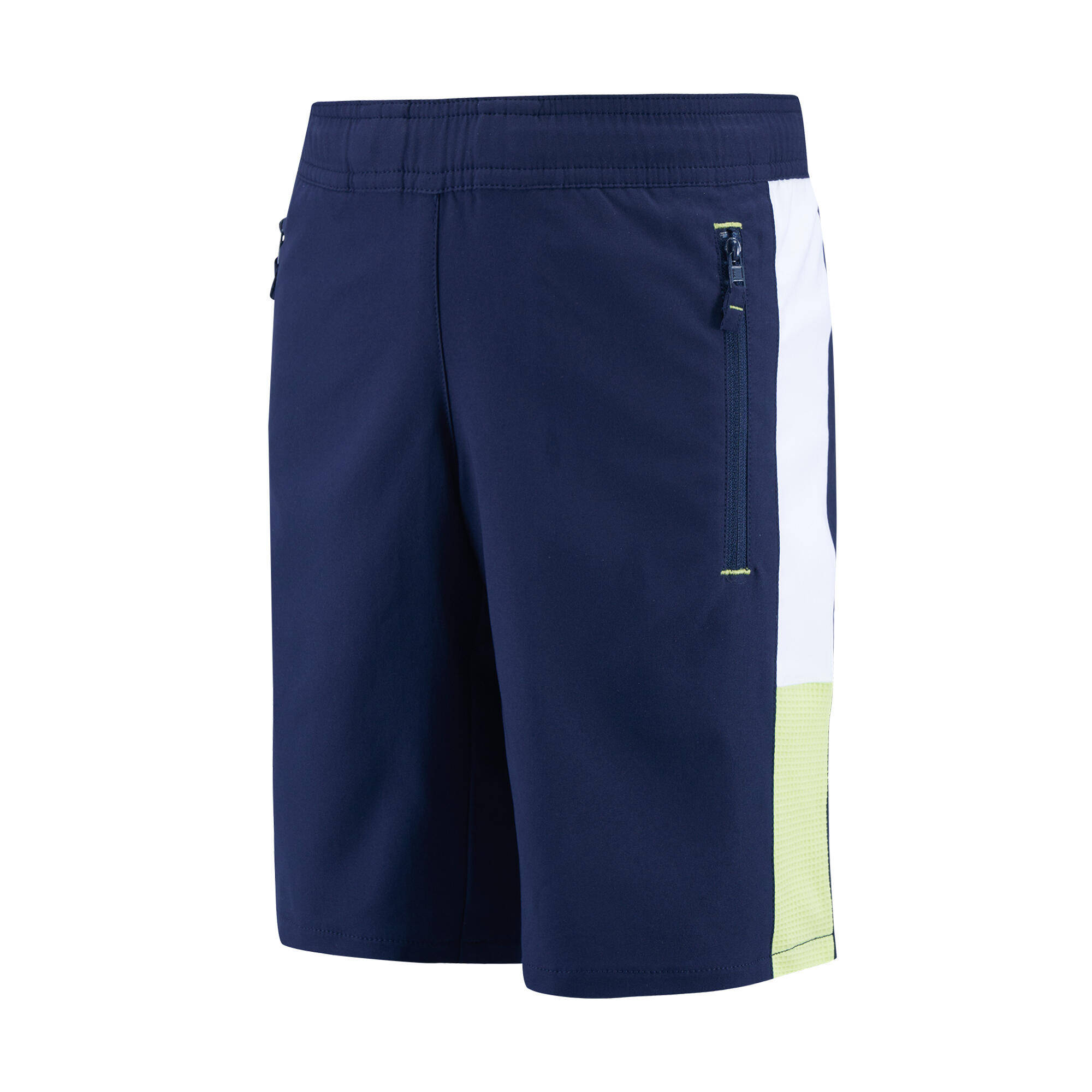 Kids Breathable Multisport Shorts - Blue/White/Green