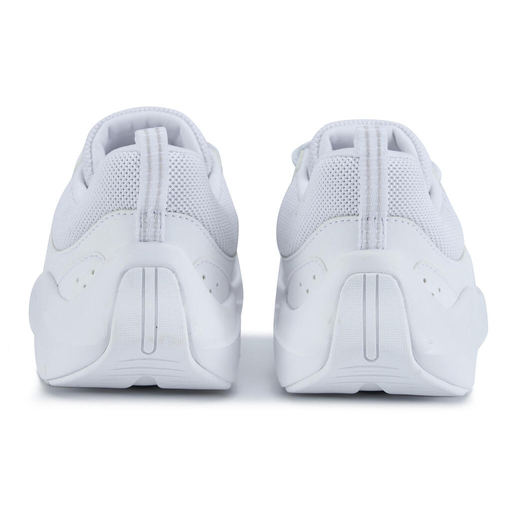 Chaussures multisport lacets légères enfant mixte, Playful Fast Blanc