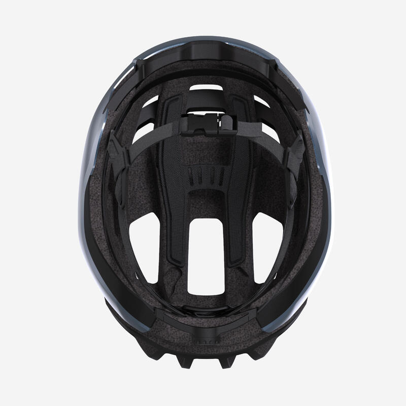 CAPACETE DE CICLISMO BTT XC RACE CINZENTO PRETO