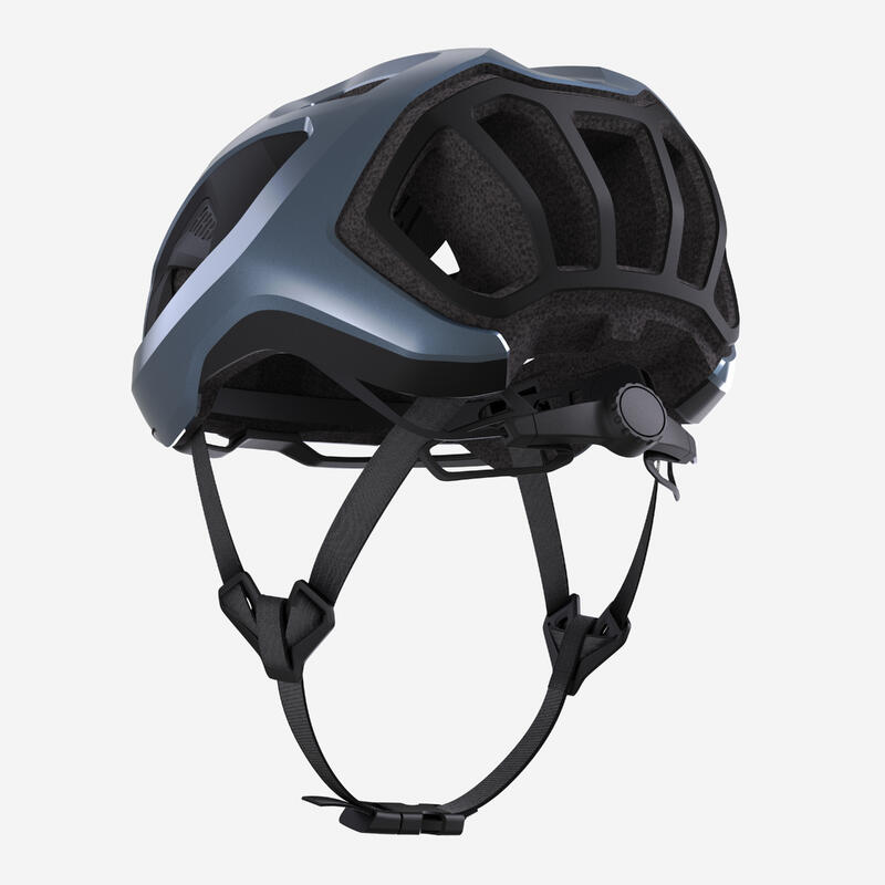 CAPACETE DE CICLISMO BTT XC RACE CINZENTO PRETO