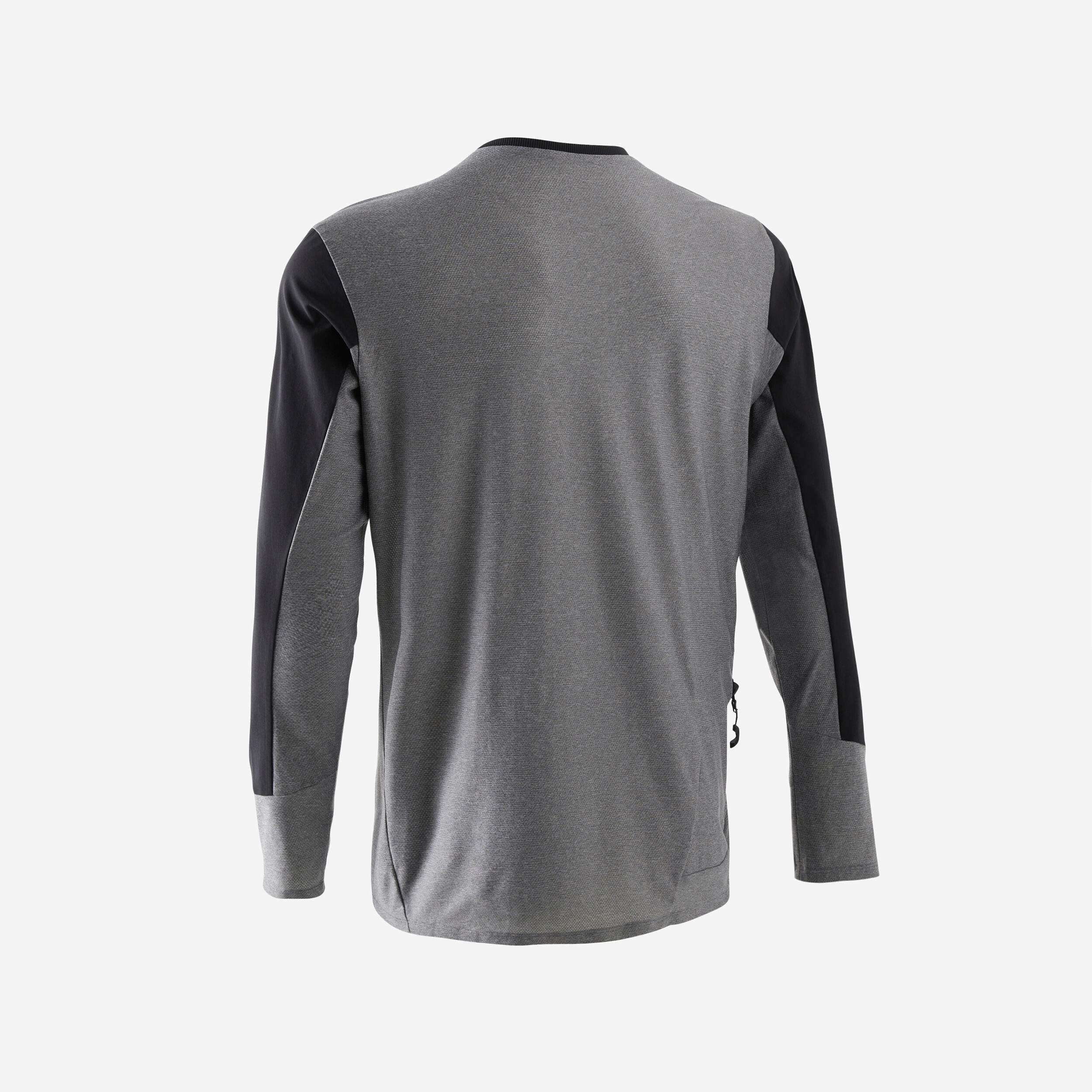 Radsport MTB langarm Radtrikot – Expl 100 grau  10/17
