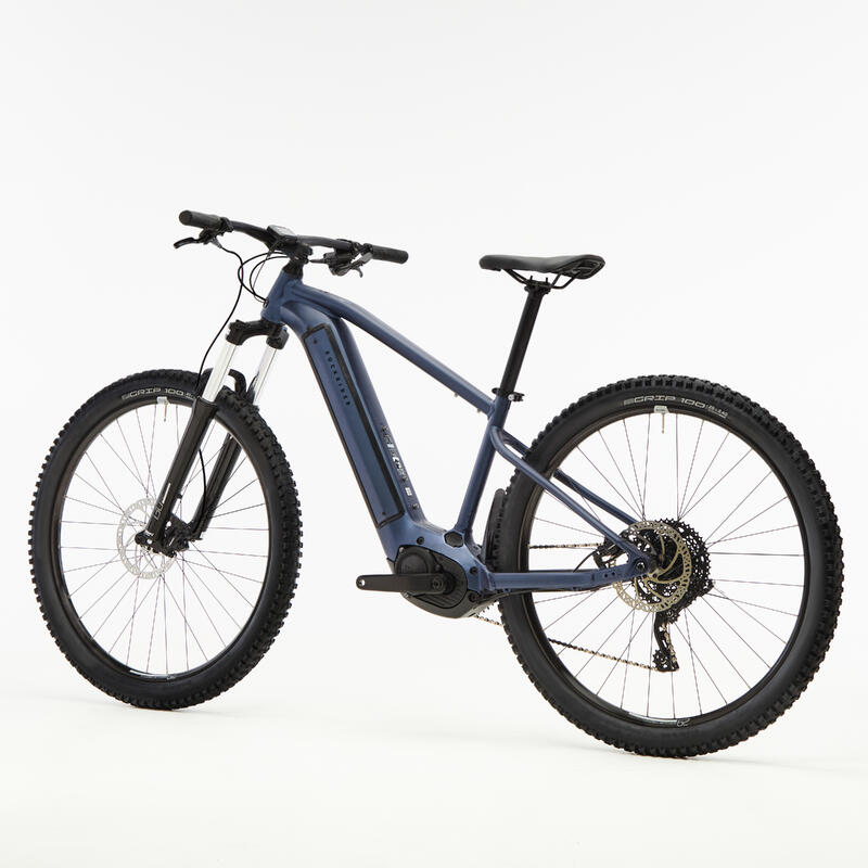 Bicicletă MTB electrică semi-rigidă 29" E-EXPL 520 Albastru închis