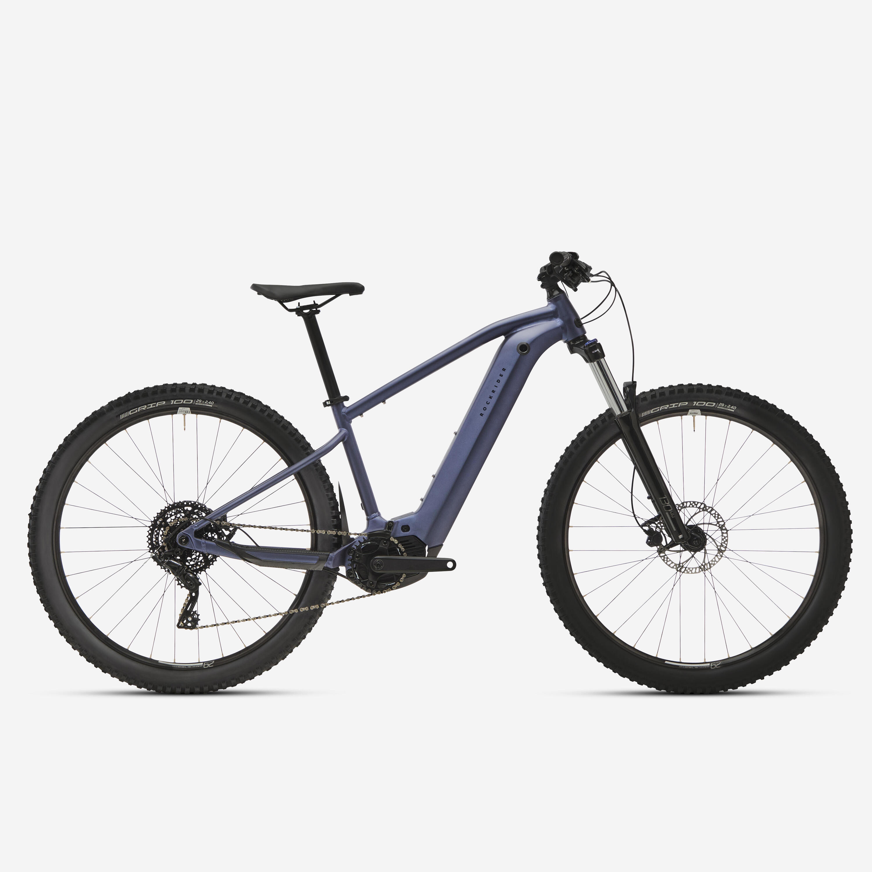 29" Hardtail Electric Mountain Bike E-EXPL 520 - Midnight Blue 1/10