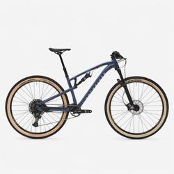 Vélo vtt xc cross country race 700 s bleu - cadre aluminium