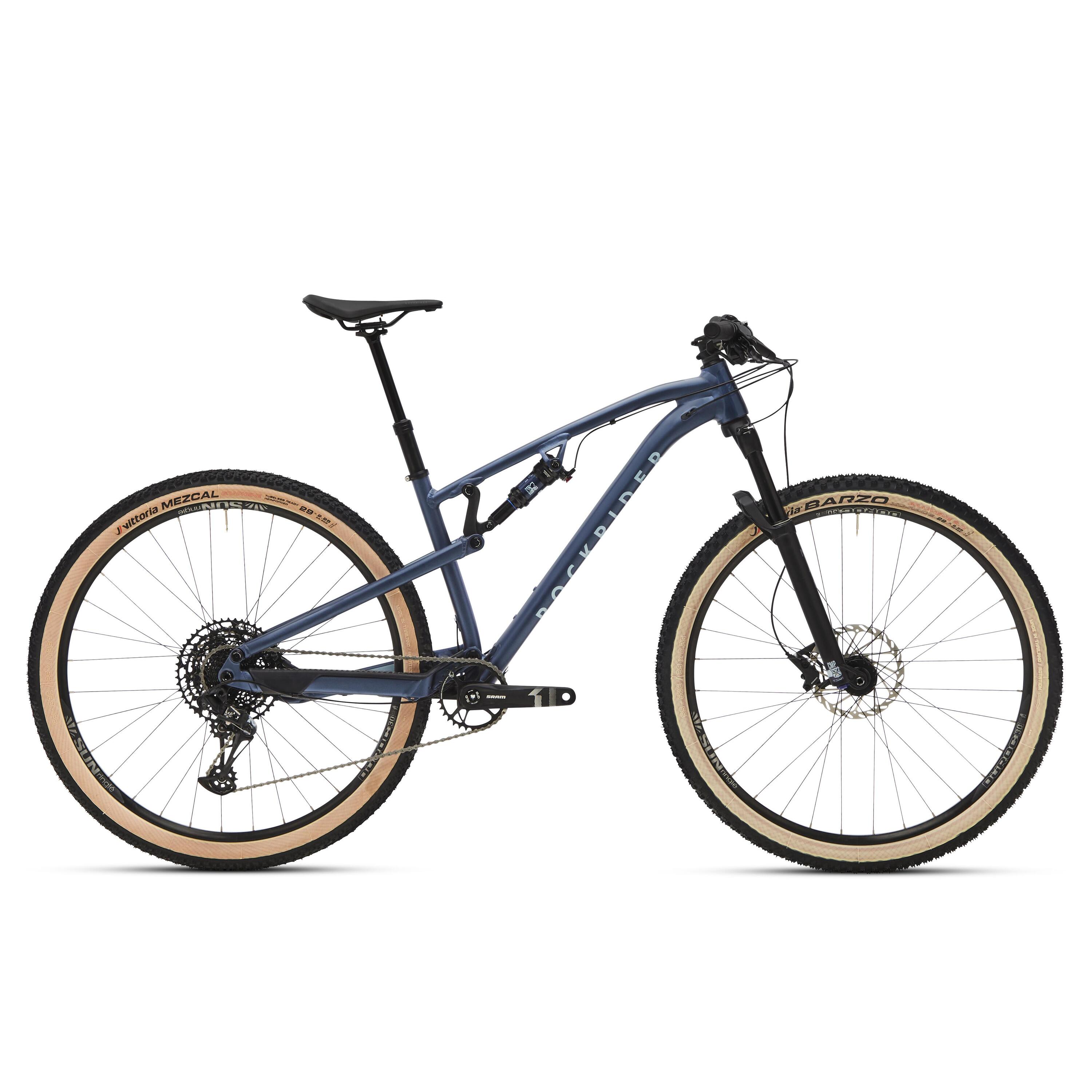 Mountainbike Cross Country XC Race 700S Aluminiumrahmen blau  4/22
