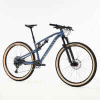 Cross Country Mountain Bike Race 700S Aluminium Frame - Blue