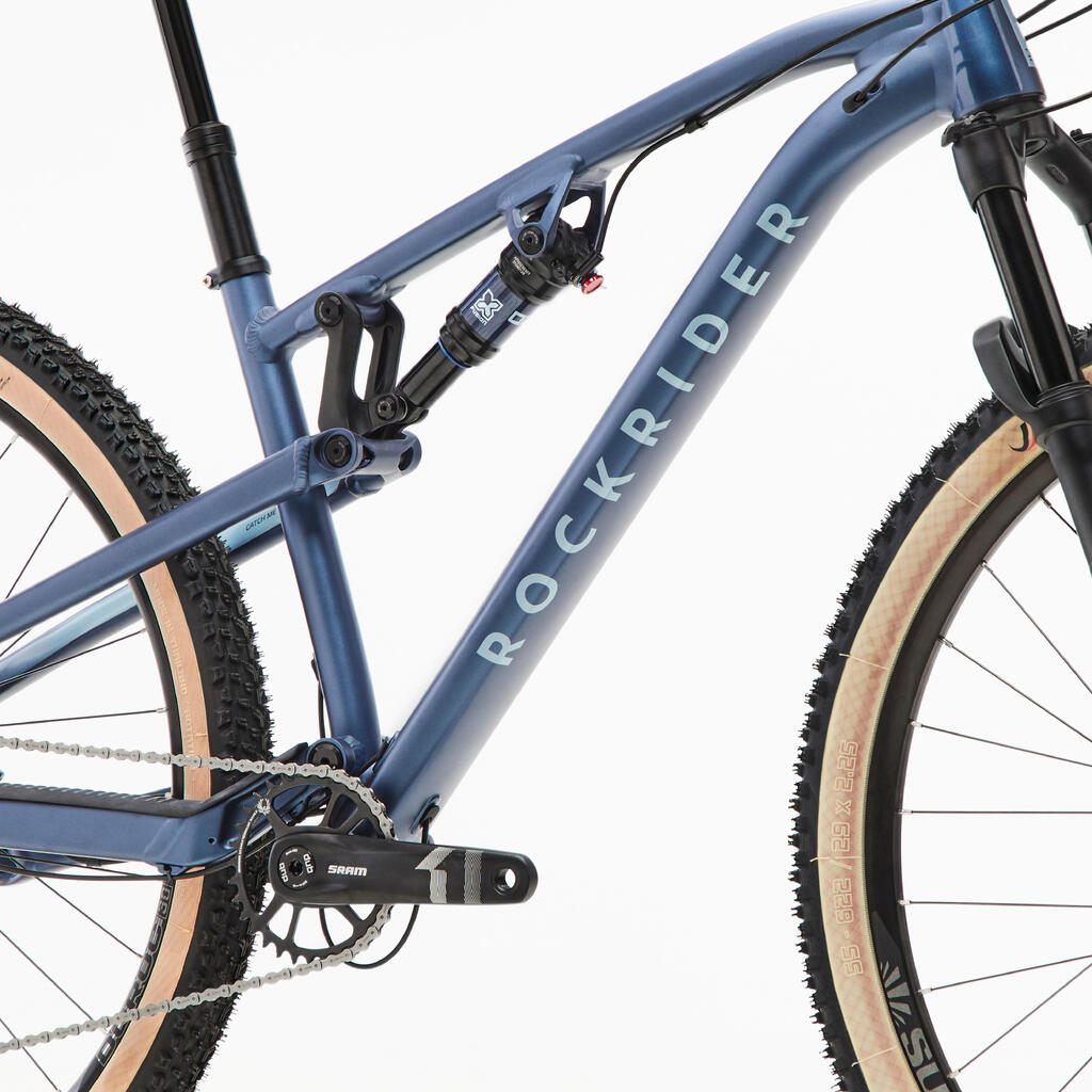 Mountainbike Cross Country XC Race 700S Aluminiumrahmen blau 